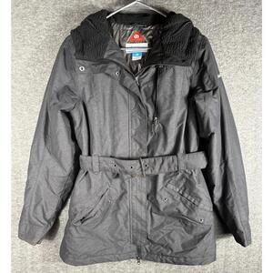 Columbia BEVERLY MOUNTAIN II Women's Omni-Heat Winter Jacket Size Small Gray